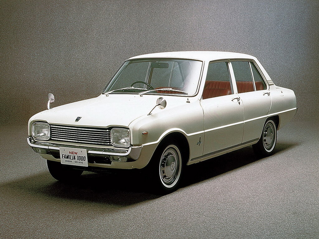 Mazda Familia (M10A, SPB, STA) 2 поколение, седан (11.1967 - 04.1970)